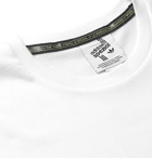 adidas Consortium - SPEZIAL Hartcliffe Logo-Appliquéd Cotton-Blend Jersey T-Shirt - White