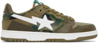 BAPE Green SK8 Sta #4 Sneakers