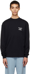 Drôle De Monsieur Black 'Le T-Shirt Manche Longue NFPM' Long Sleeve T-Shirt