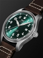 IWC Schaffhausen - Pilot's Mark XX Automatic 40mm Stainless Steel and Leather Watch, Ref. No. IW328201