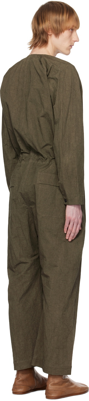 Jan-Jan Van Essche Khaki O-Project Jumpsuit