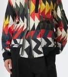 Sacai x A.P.C. padded printed cotton blouson jacket