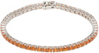 Hatton Labs Orange Tennis Bracelet