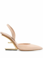 FENDI - Fendi First Leather Slingback Pumps