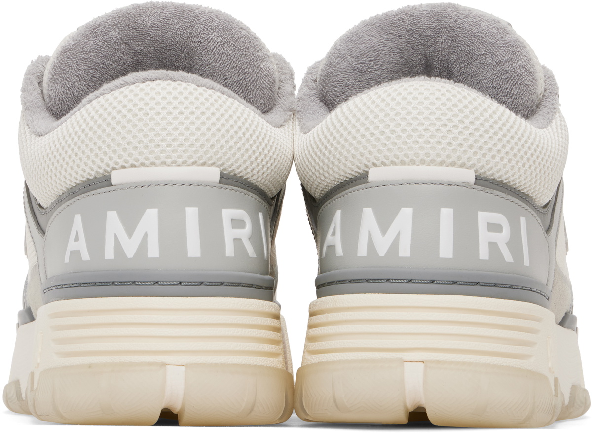 AMIRI White & Gray MA-1 Sneakers Amiri