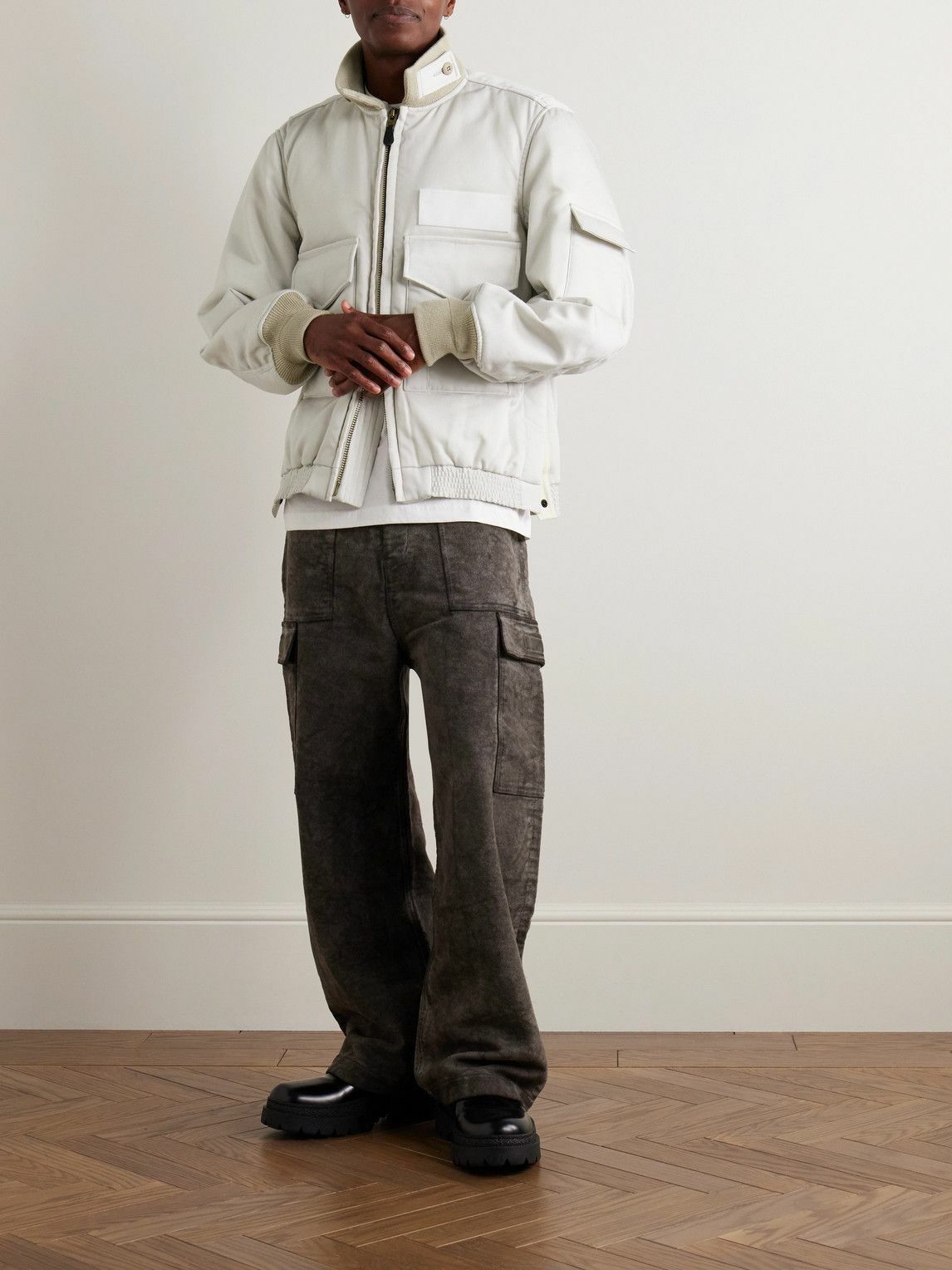 Sacai - Spiewak Padded Twill Jacket - Neutrals Sacai