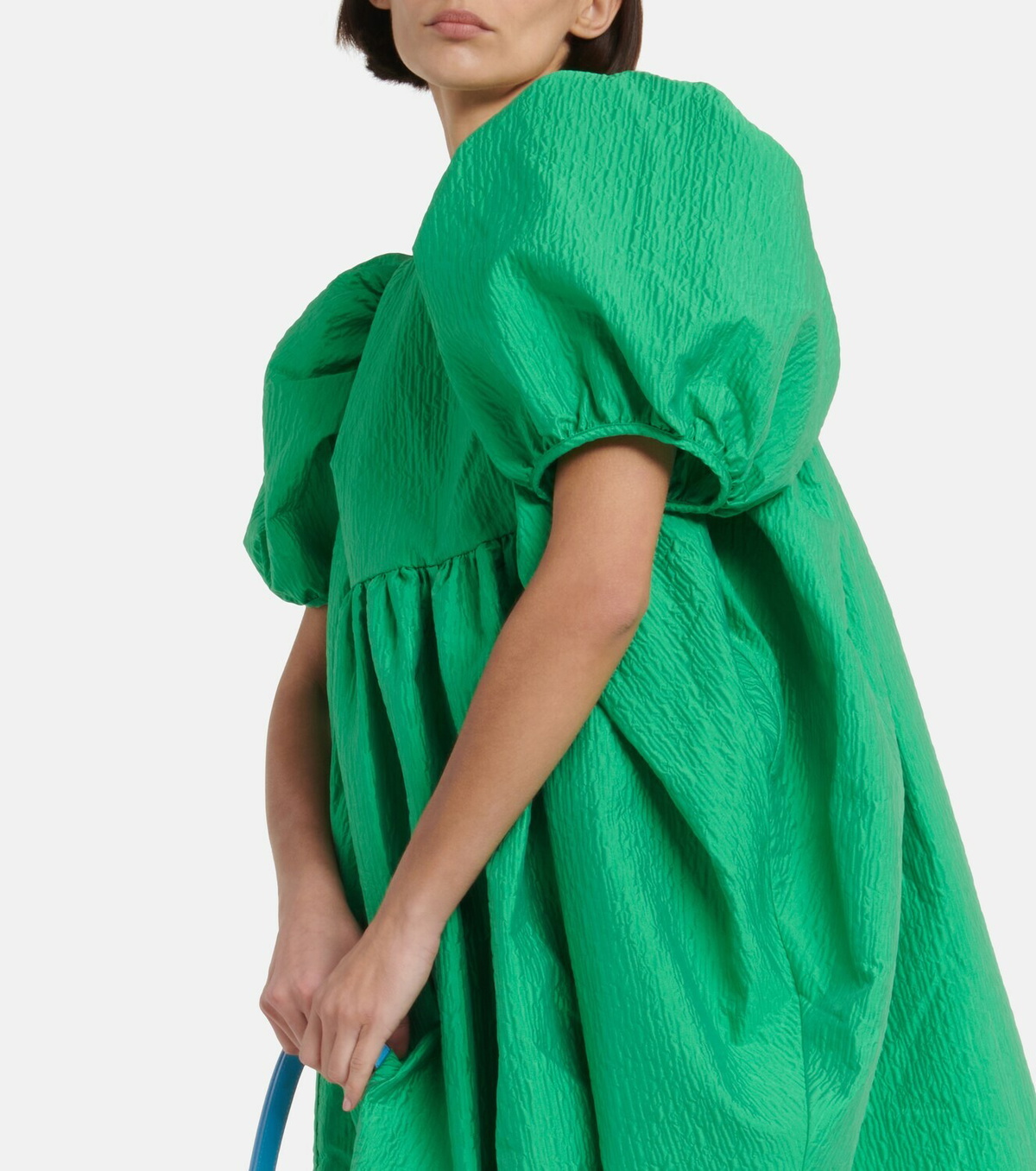 ワンピース CECILIE BAHNSEN Green silk blend Soon mini dress Cecilie Bahnsen Green Silk Blend Soon Mini Dress Cecilie Bahnsen