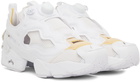 Maison Margiela White Reebok Classics Edition Instapump Fury Memory Of Sneakers