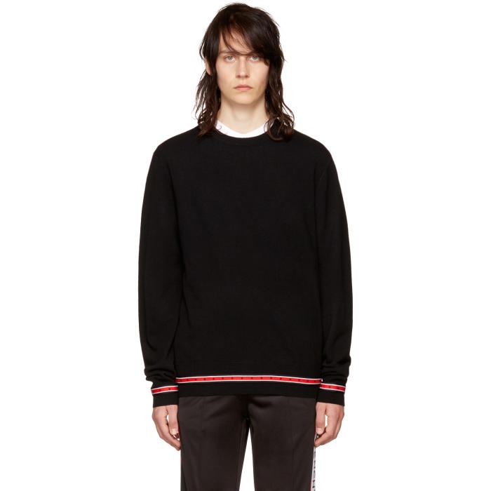 Photo: Givenchy Black Iconic Band Sweater