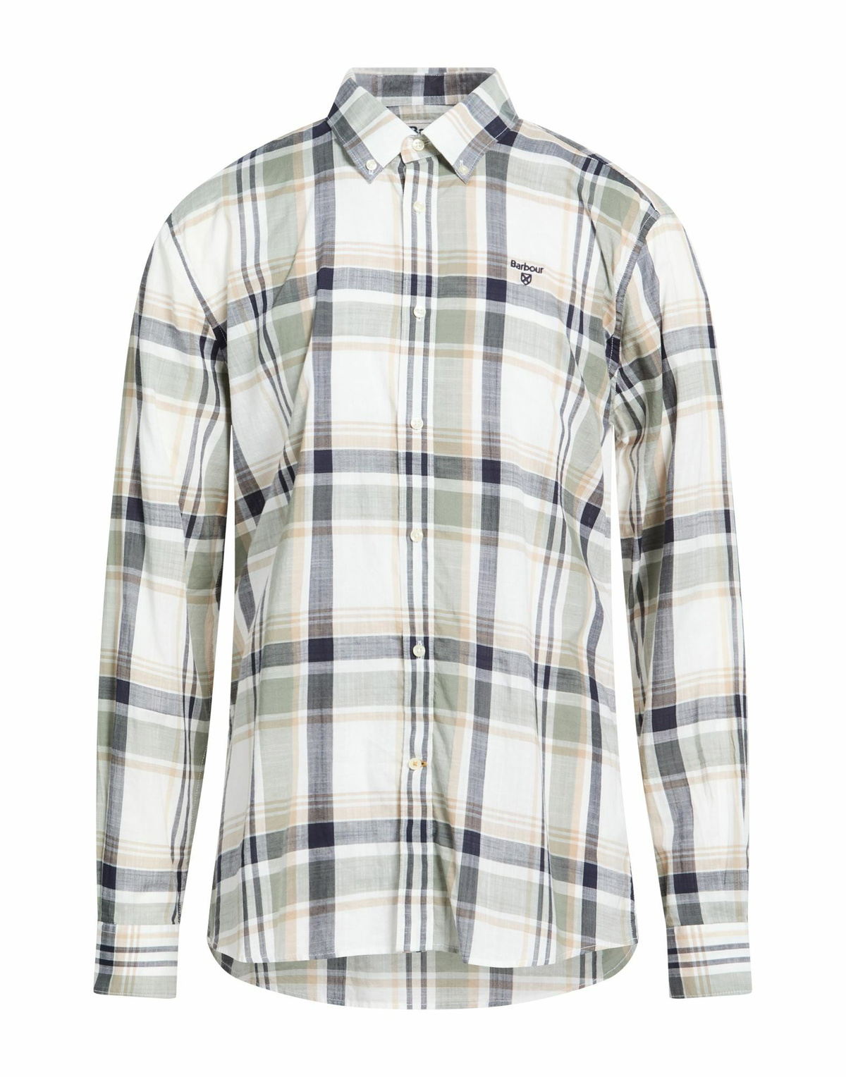 Barbour Mens Shirt in Sage green