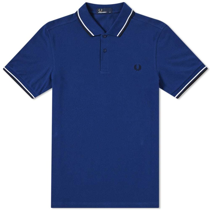 Photo: Fred Perry Slim Fit Twin Tipped Polo