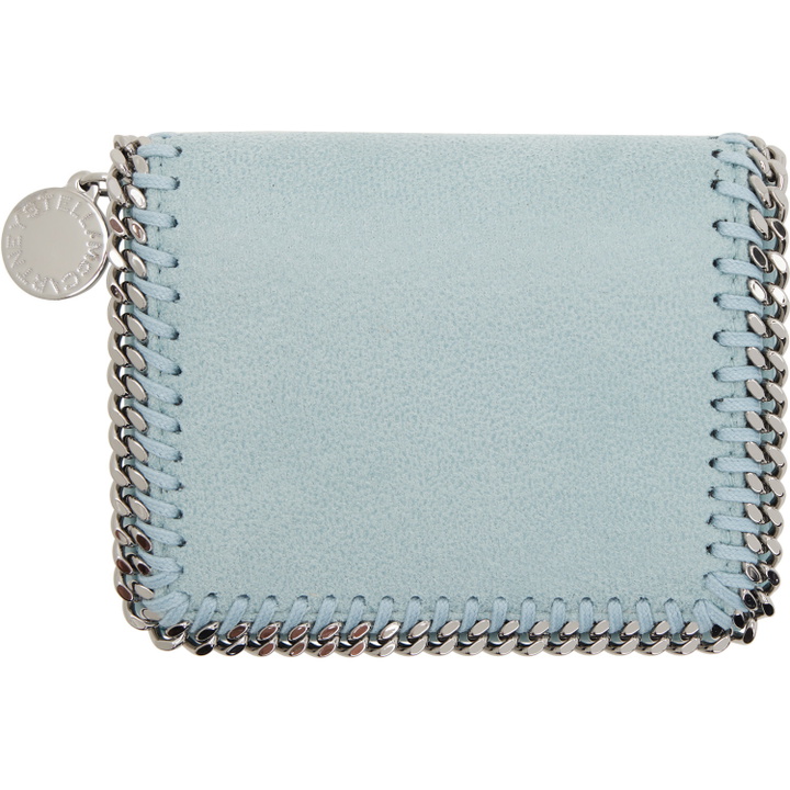 Photo: Stella McCartney Blue Falabella Bi-Fold Wallet