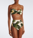 Johanna Ortiz Printed bikini bottoms