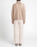 Roberto Collina Womens Turtleneck in Beige