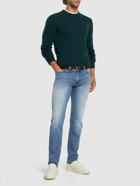 PT TORINO - Cotton Denim Straight Jeans