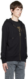 Versace Jeans Couture Black Emblem Hoodie