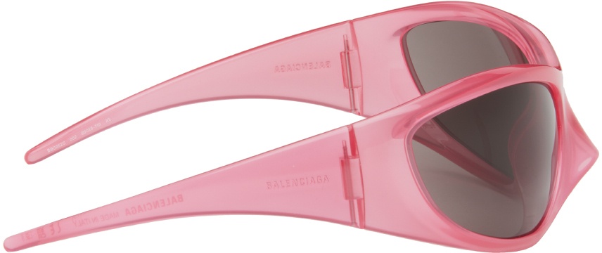 Balenciaga Pink Skin XXL Cat Sunglasses Balenciaga