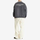 Wooyoungmi Men's Washed Sweatshirt in Grey