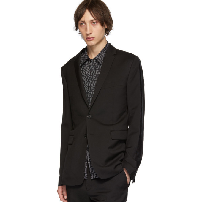 Fendi Black Wool Forever Fendi Blazer Fendi