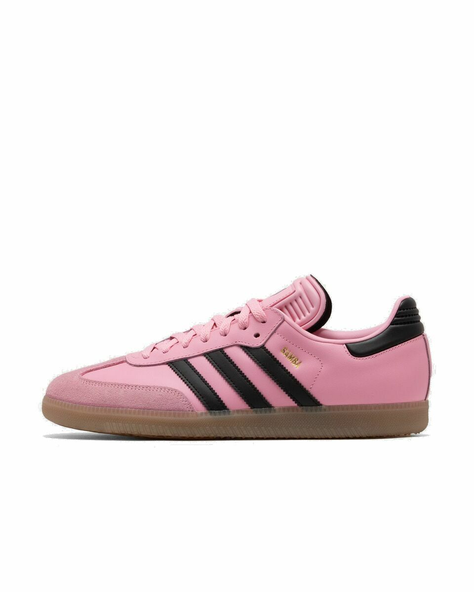 Photo: Adidas Samba Messi Miami Pink - Mens - Lowtop