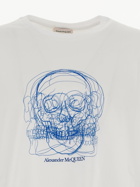 Alexander Mcqueen Sketch Skull T Shirt