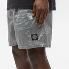 Stone Island Men's Nylon Metal Swim Short in Aqua