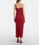 Rachel Gilbert Francesca embellished cocktail dress