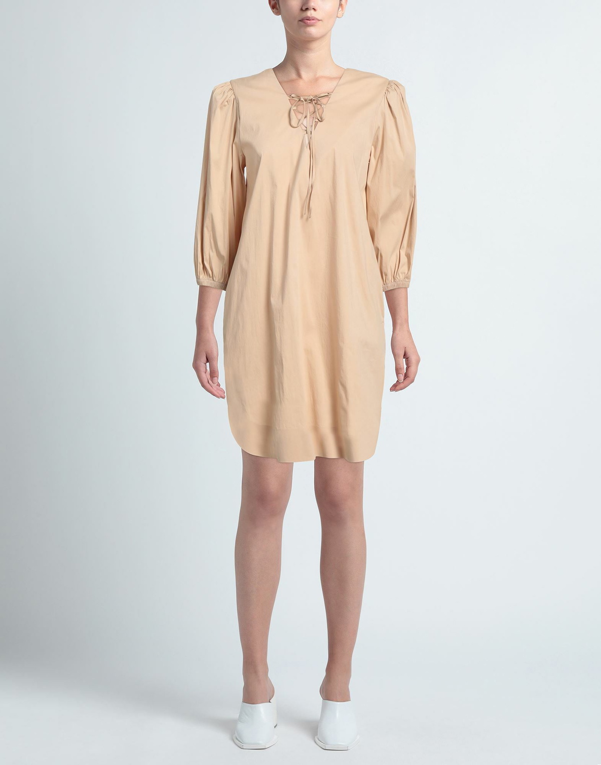 Jijil Womens Mini dress in Beige