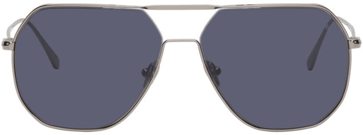 Photo: TOM FORD Silver Gilles Sunglasses