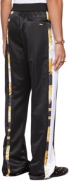 Versace Black Jersey Medusa Renaissance Lounge Pants