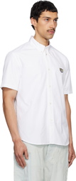 Kenzo White Kenzo Paris 'KENZO Wild Tiger' Short Sleeve Shirt