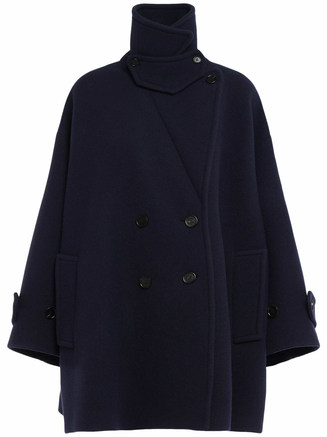 CHLOÉ Wool Blend Short Coat