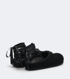 Birkenstock 1774 x Repetto Opera suede mules