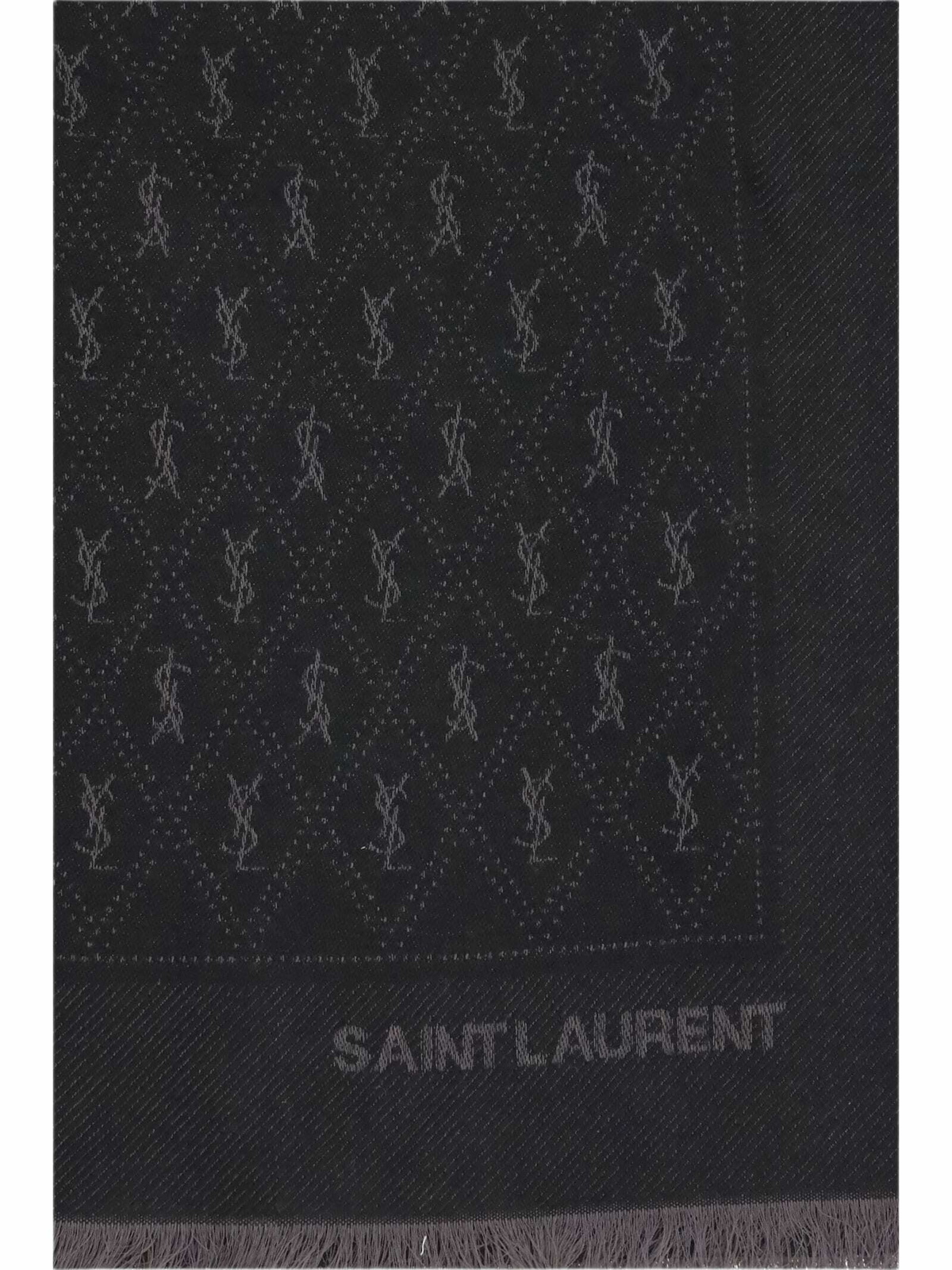 Ysl Monogram Pattern Saint Laurent Ysl Monogram Scarf Saint Laurent