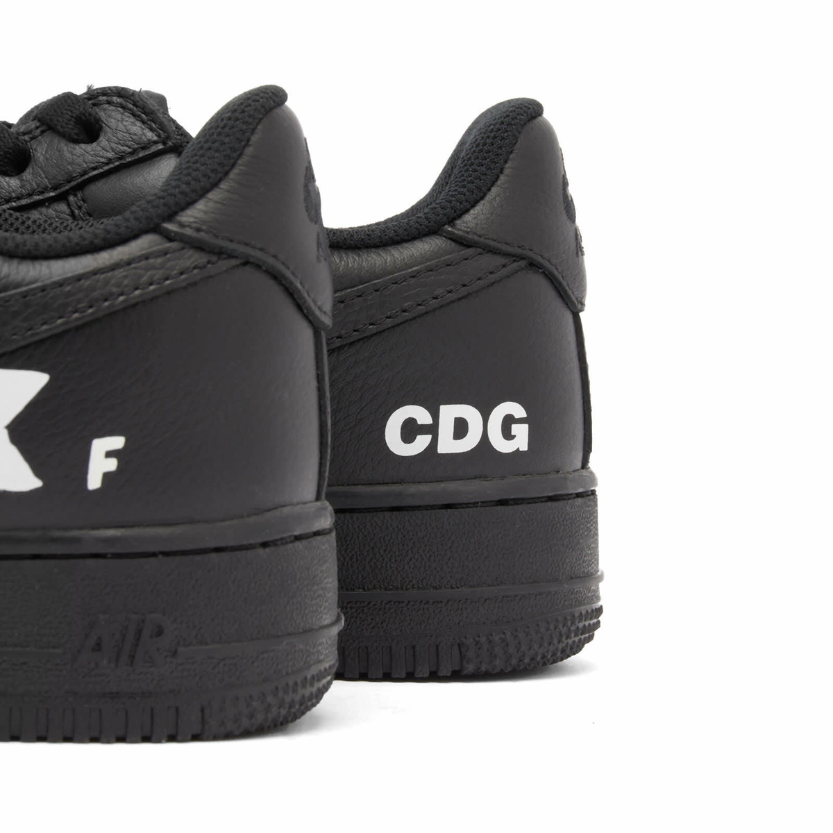 Comme des Garçons Men's CDG x Nike Air Force 1 Low Retro SP Sneaker in Black