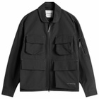 and wander Men's C/PE Twill Field Jacket in Black