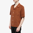 Howlin by Morrison Men's Howlin' Cocktail Towelling Vacation Shirt in Walnut