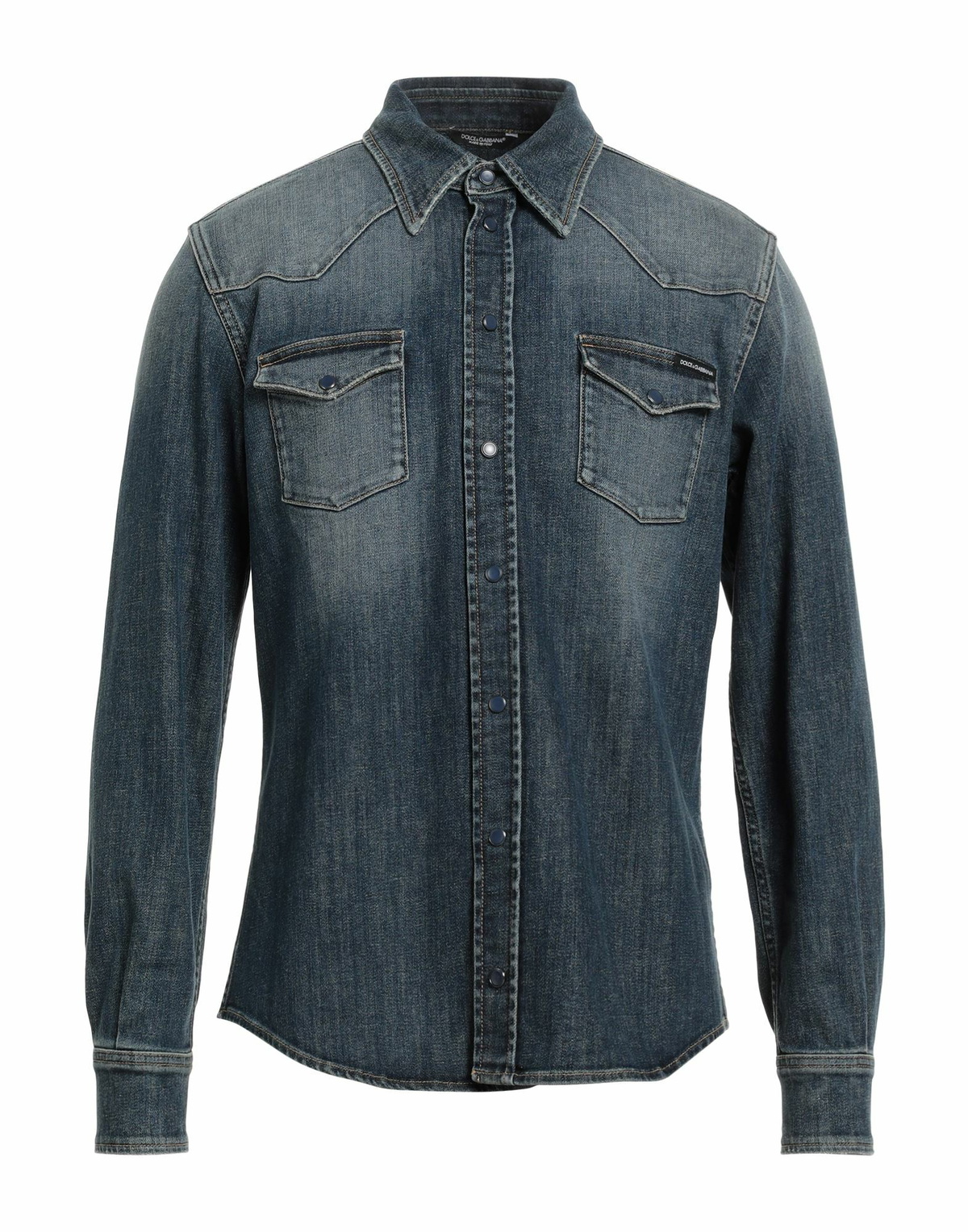 Dolce & gabbana Mens Denim shirt in Blue