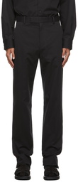 The Row Black Cashcot Elijah Trousers