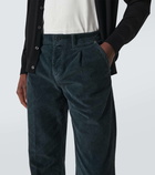 Kiton Cotton corduroy straight pants