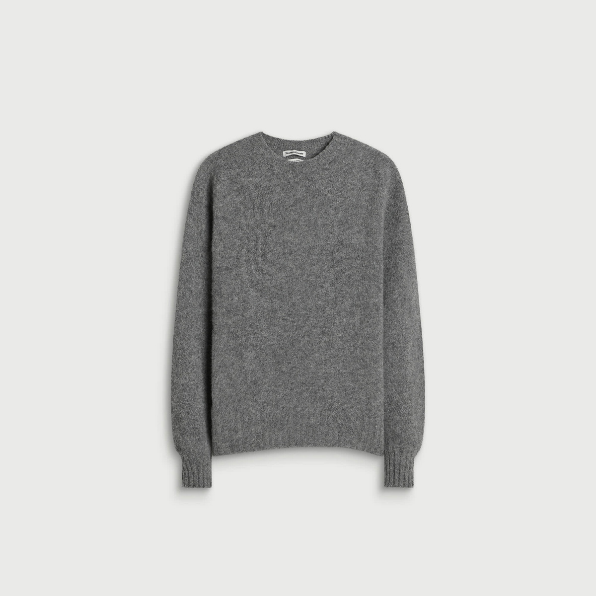 YMC Men's Suedehead Crew Knit in Grey