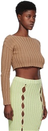 Baserange Brown Macau Sweater