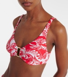 Melissa Odabash Bel Air floral bikini top