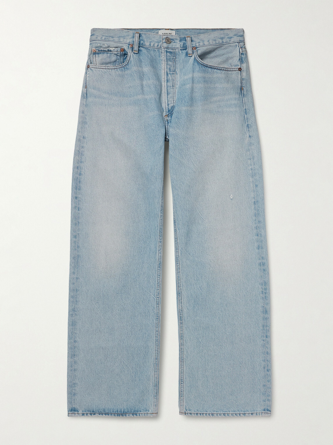 AGOLDE - Afton Straight-Leg Jeans - Blue
