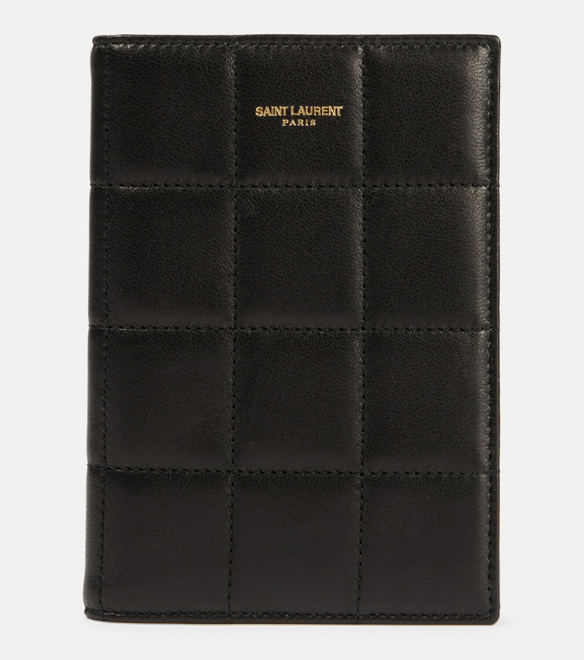Saint Laurent Cassandre leather passport holder Saint Laurent