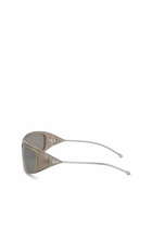 Diesel Wraparound style sunglasses - Sunglasses - Unisex - Grey