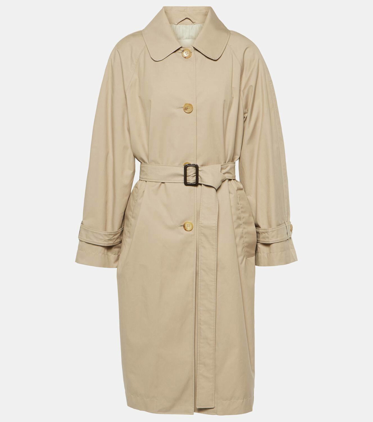 Max Mara The Cube cotton-blend twill trench coat Max Mara