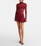 Bananhot Francisca floral lace minidress