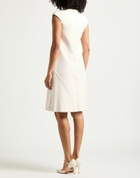 Peserico Womens Midi dress in Beige