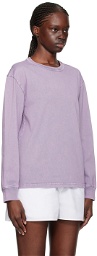 alexanderwang.t Purple Faded Long Sleeve T-Shirt